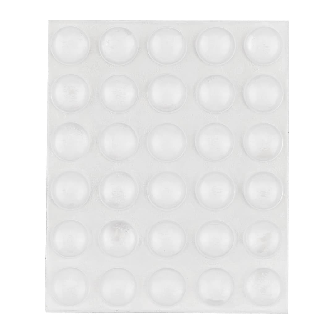 Samoprzylepne podkładki silikonowe 8 mm 30 sztuk