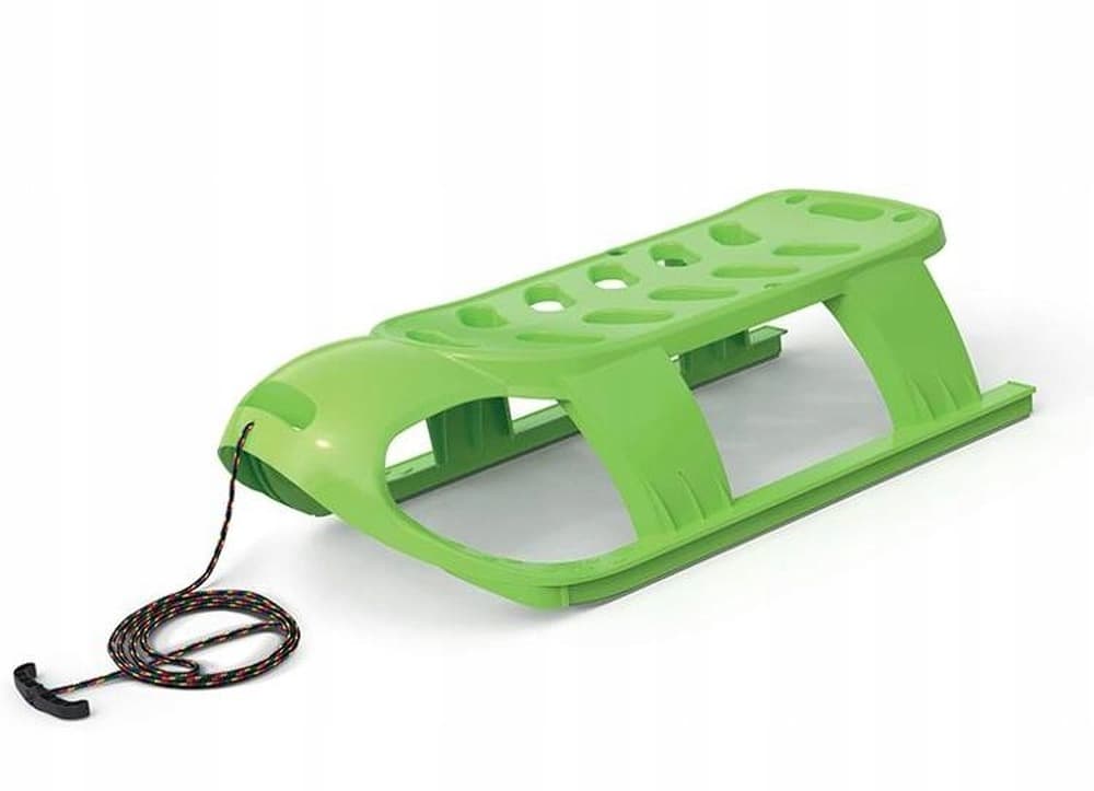 Sanki Bezzy dla dzieci w kolorze zielonym