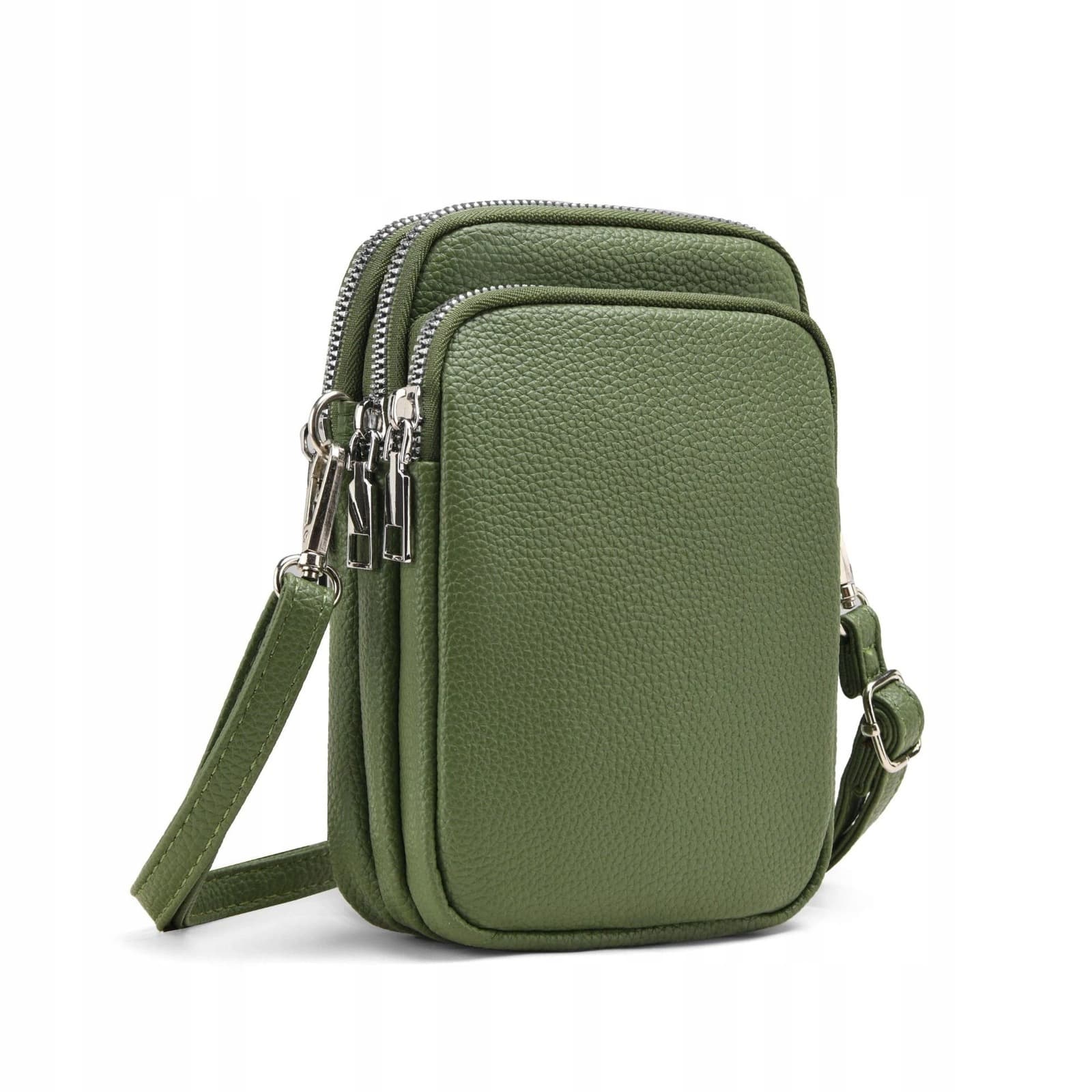 Saszetka damska khaki - mała torebka na ramię