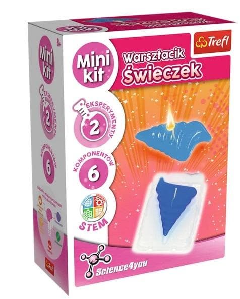 Warsztacik Świeczek Science4you Mini - Zestaw kreatywny do tworzenia świec