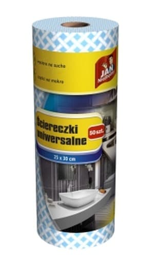 Ściereczki na rolce Jan Niezbędny A50 kolor 25x30