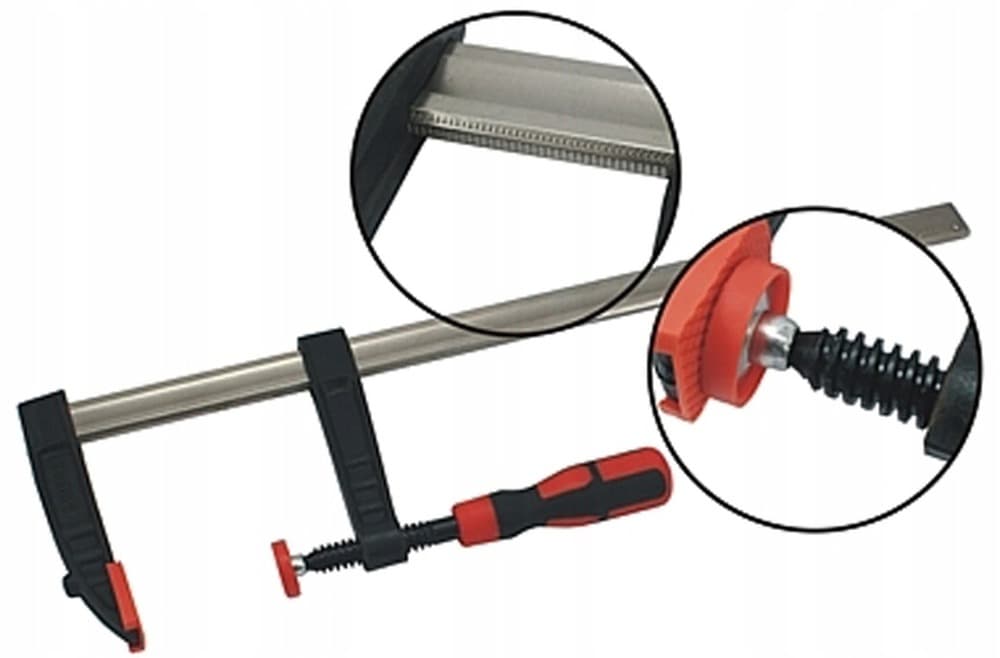 Ścisk stolarski 1200 x 120 mm PROFI