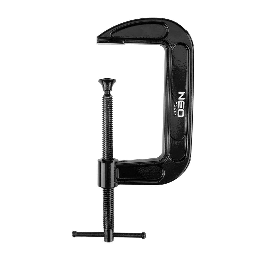 Ścisk stolarski śrubowy typ C (G) 125 mm żeliwny