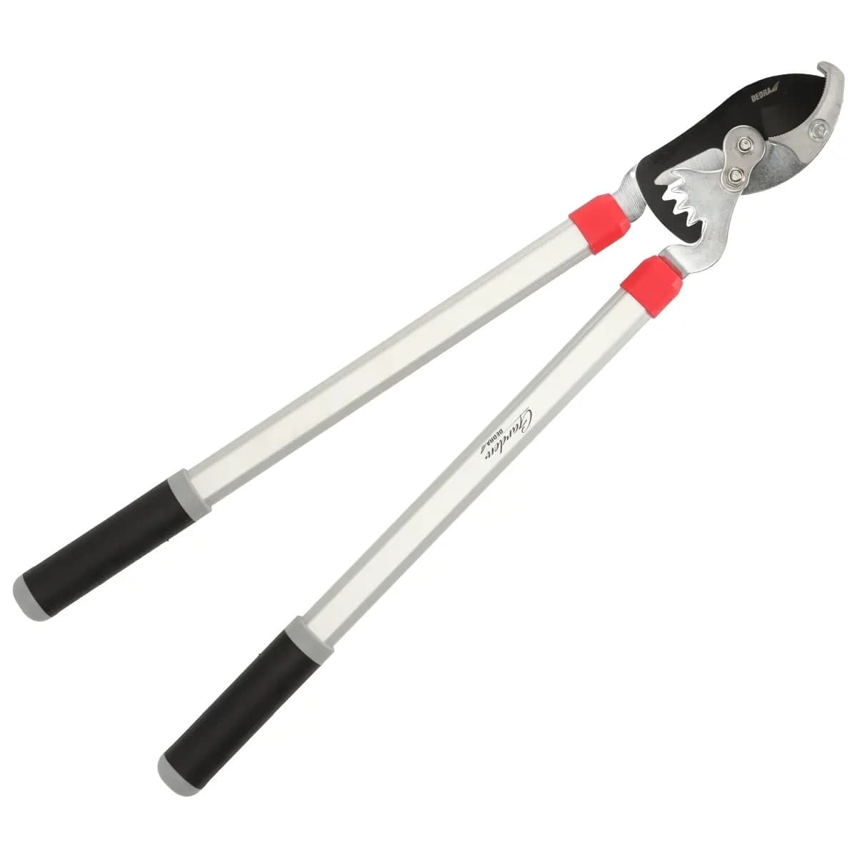 Sekator do gałęzi kowadełkowy, ramiona aluminiowe z przekładnią, max grubość cięcia 35mm