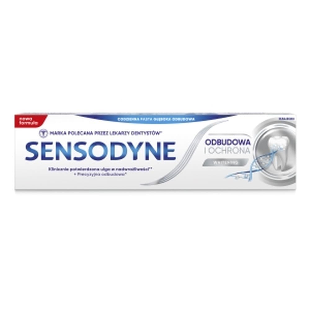 Sensodyne pasta do zębów, ochrona i odbudowa szkliwa, 75 ml
