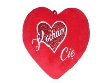 Serce Kocham Cię 15cm - dekoracja, upominek