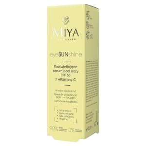 Serum pod oczy MIYA rozświetlające i pielęgnujące 15 ml SPF50