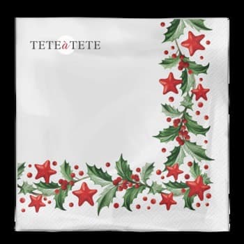 Serwetki papierowe Holly 33 x 33 cm 20 sztuk