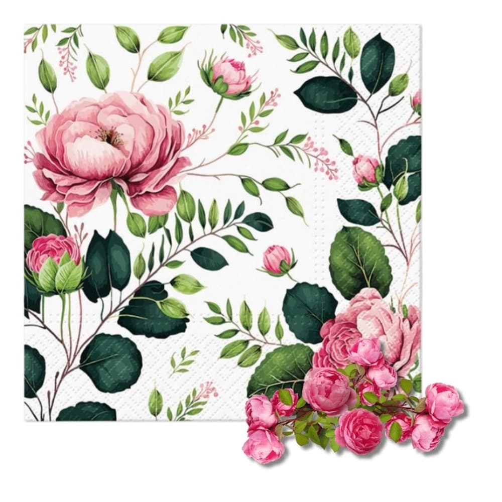 Serwetki papierowe Paw 33 x 33 cm A20