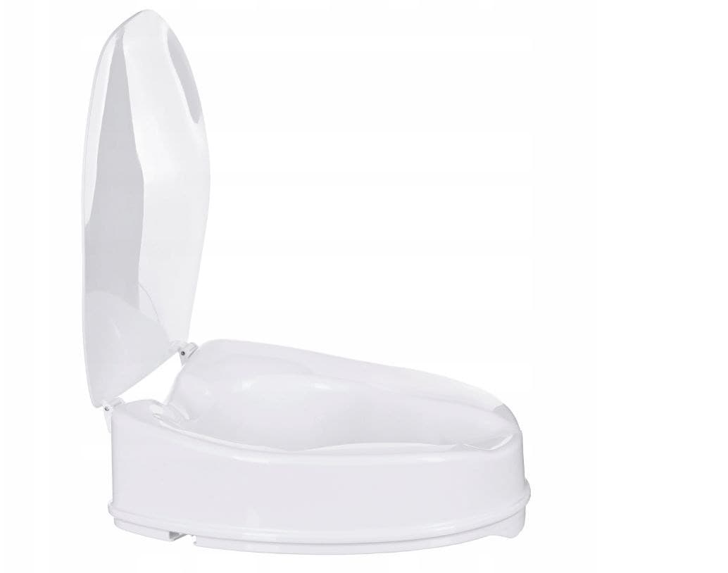 Składane krzesło toaletowe 3w1 dla osób starszych i niepełnosprawnych