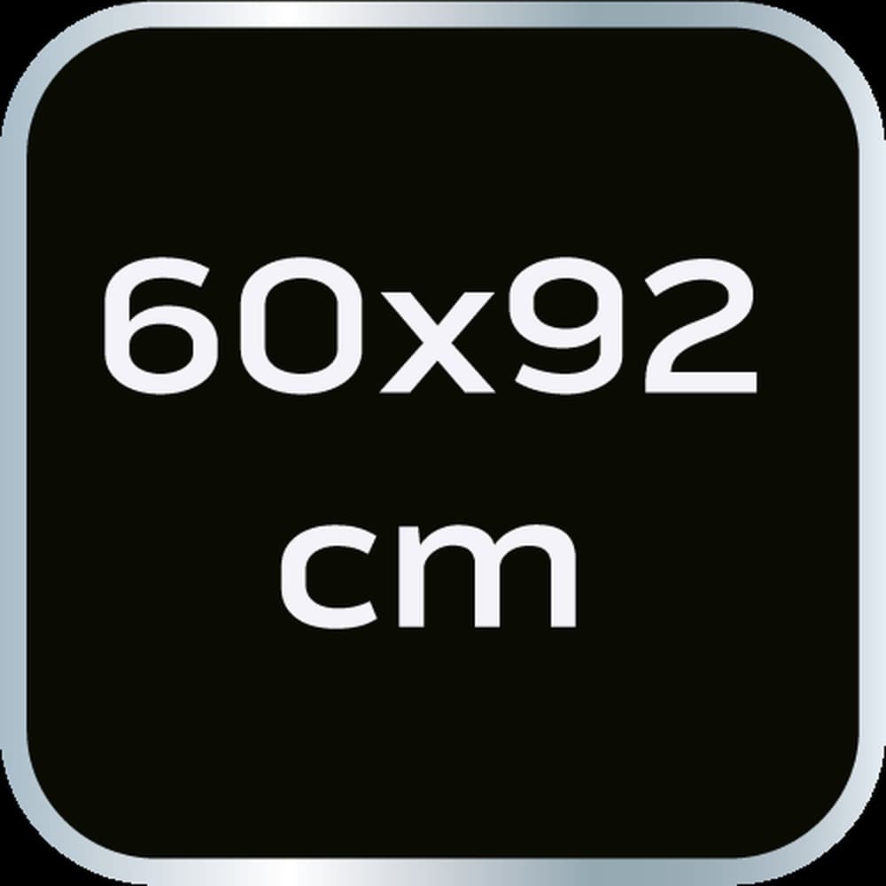 Skórzany fartuch spawalniczy 60 x 90 cm z bawełnianymi paskami