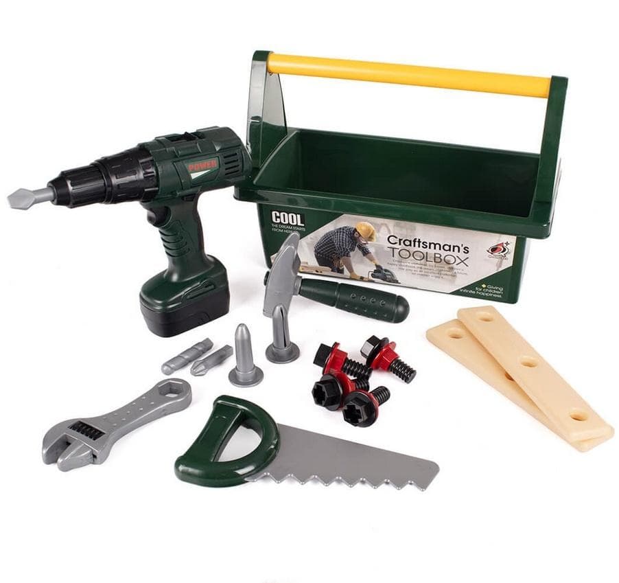 Skrzynka narzędziowa dla dzieci 18 elementów