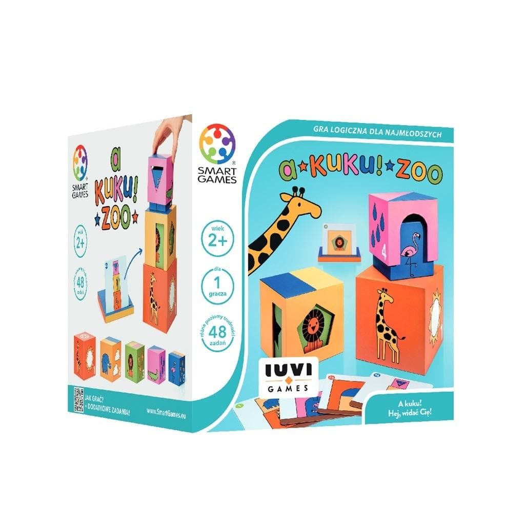 Smart Games A kuku! Zoo - gra logiczna dla dzieci od IUVI Games