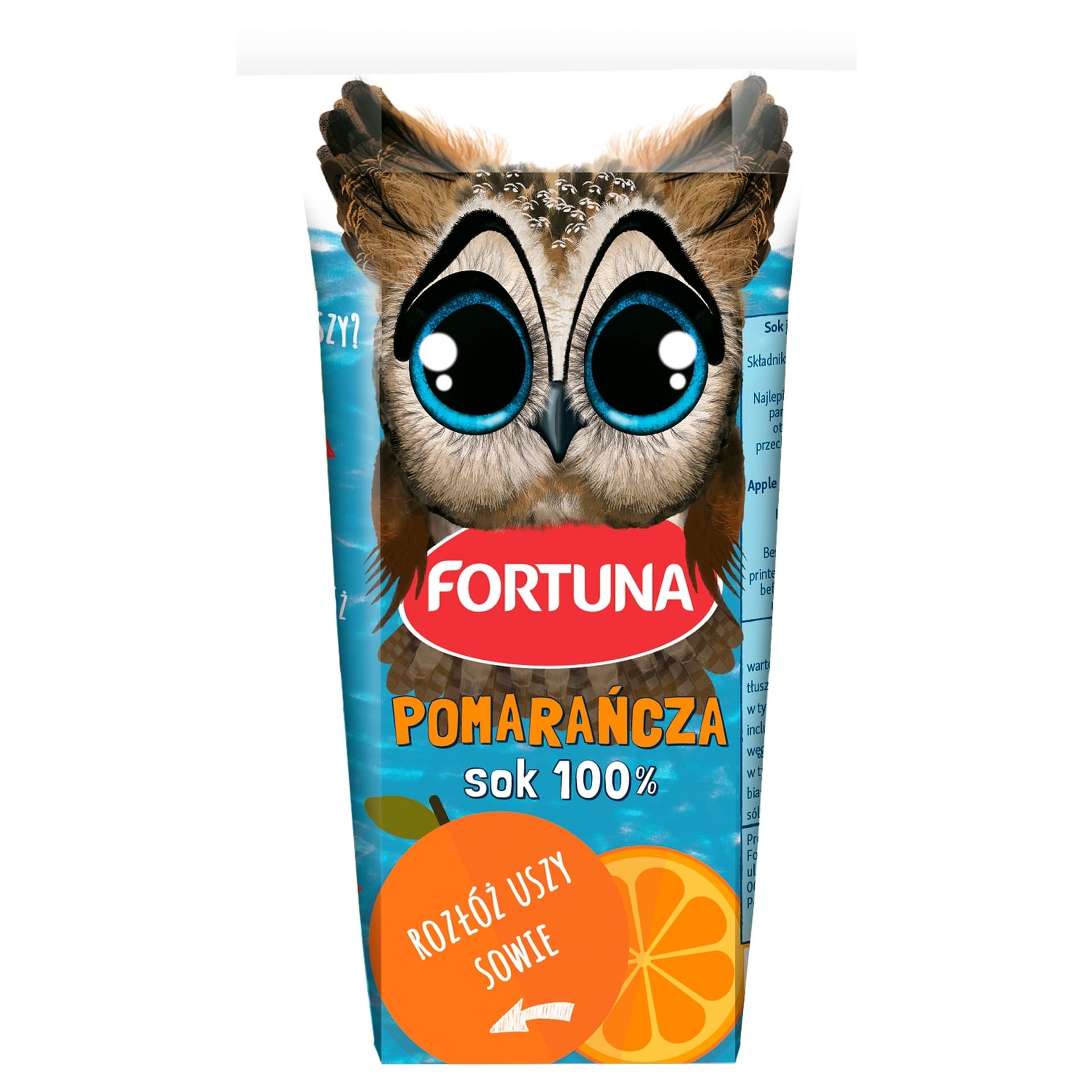Sok pomarańczowy dla dzieci Fortuna Kids 200 ml