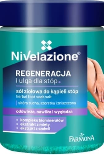 Nivelaz Sól do Kąpieli Stóp Regulująca i Ulgowa 350 g