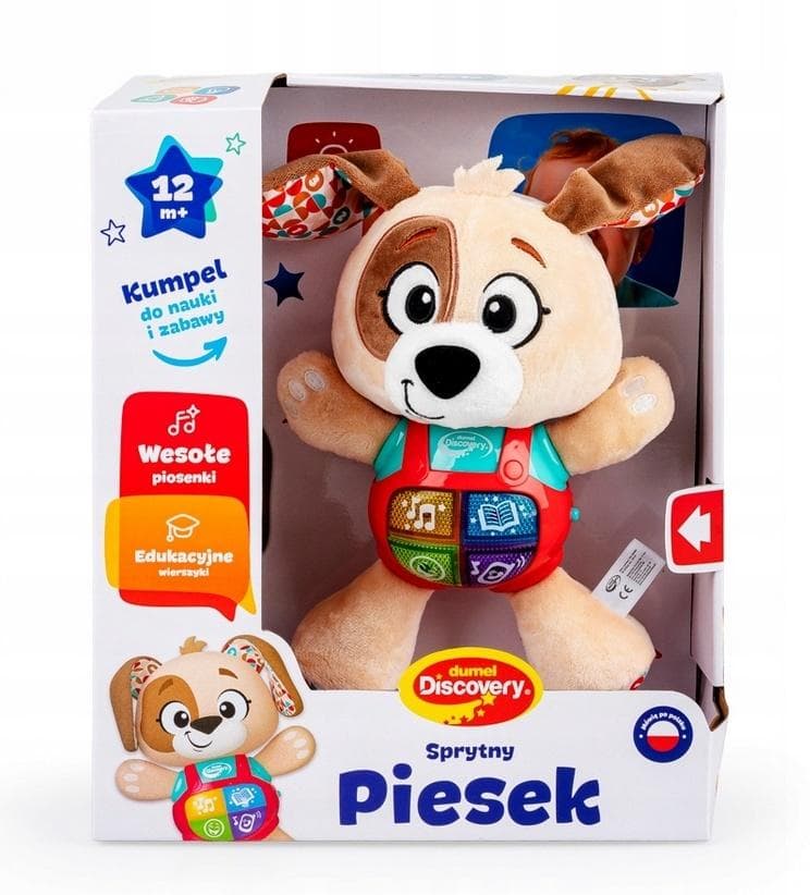 Interaktywny piesek edukacyjny Dumel Discovery