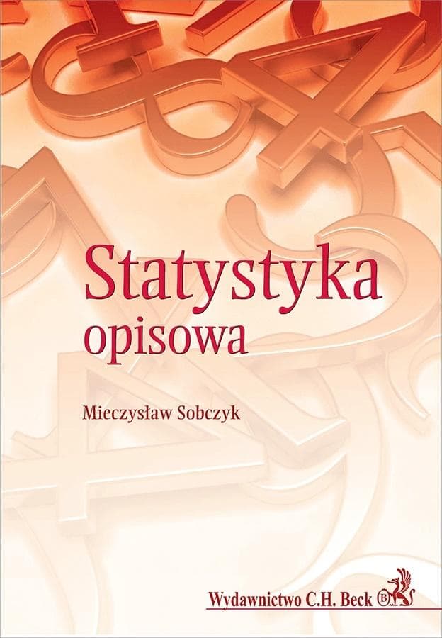 Statystyka opisowa podręcznik akademicki C.H. Beck 240 stron