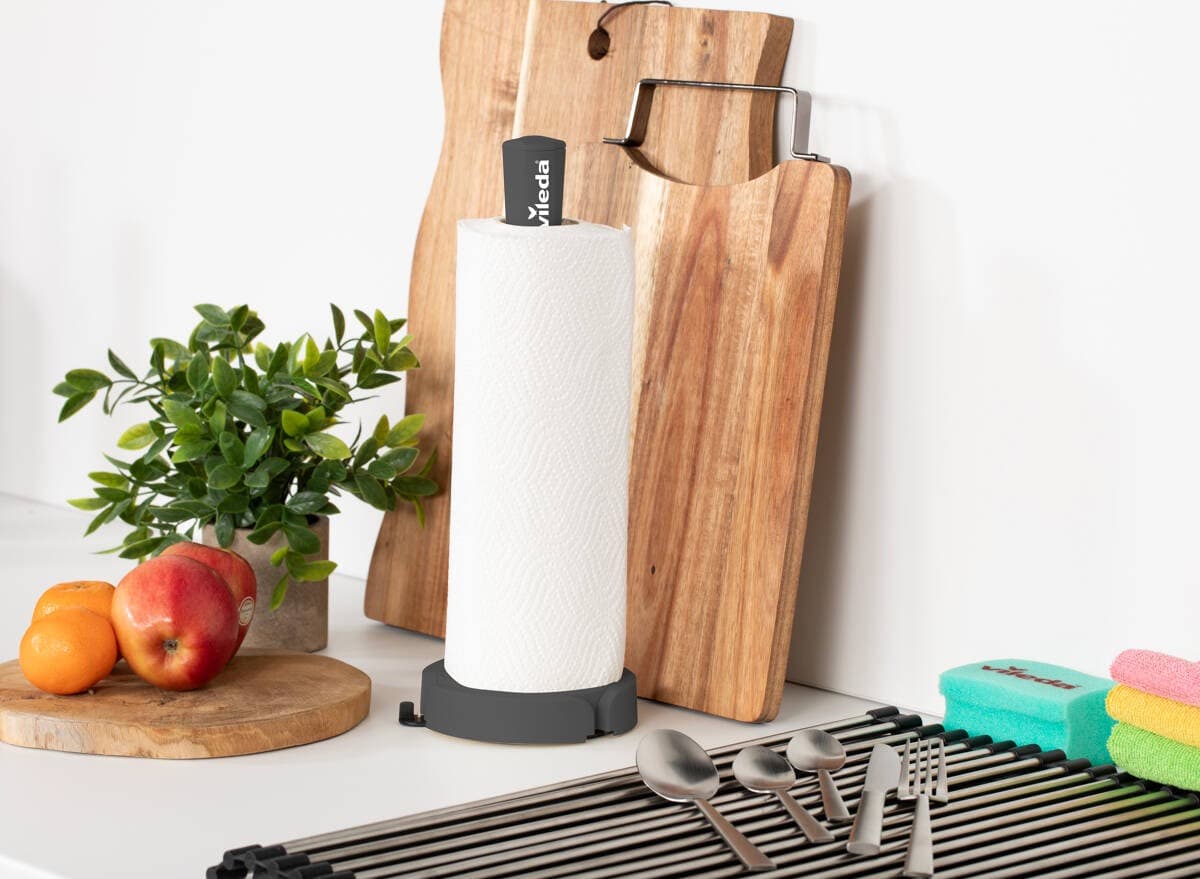 Stojak na ręczniki Vileda stabilny i praktyczny