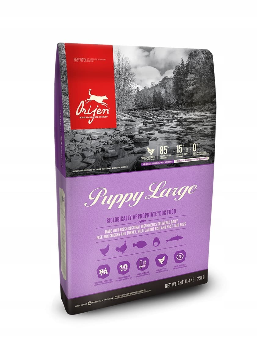 Sucha karma dla szczeniąt dużych ras Orijen Puppy Large 11,4 kg