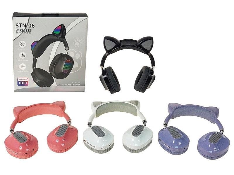 Słuchawki bezprzewodowe Bluetooth - uniwersalne, mix kolorów