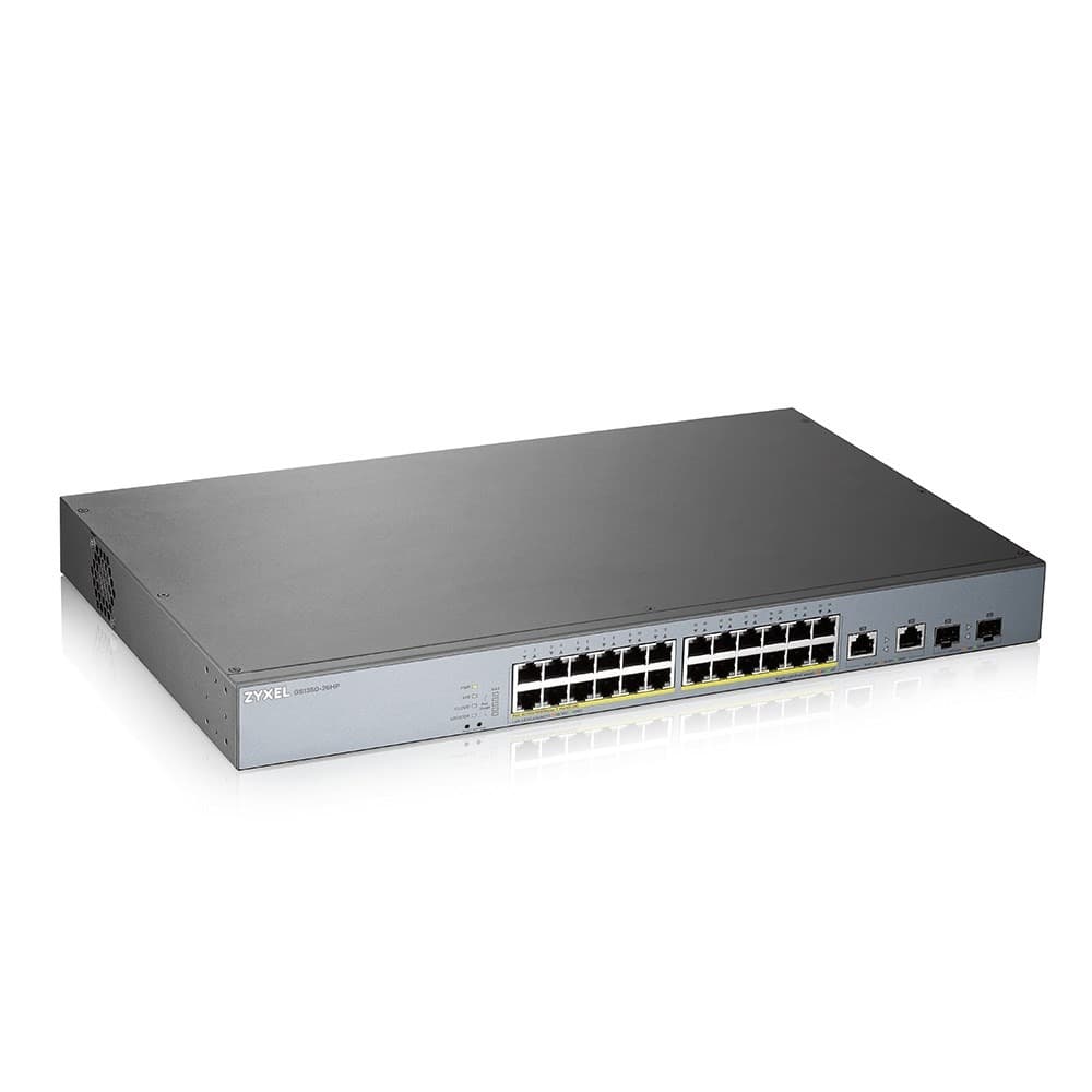 Switch Zyxel GS1350-26HP 26-portowy Gigabit PoE+ Managed