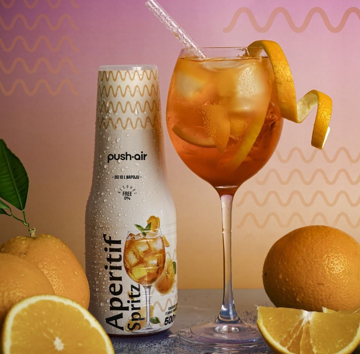 Syrop do wody gazowanej Dafi Aperitif Orange 500 ml