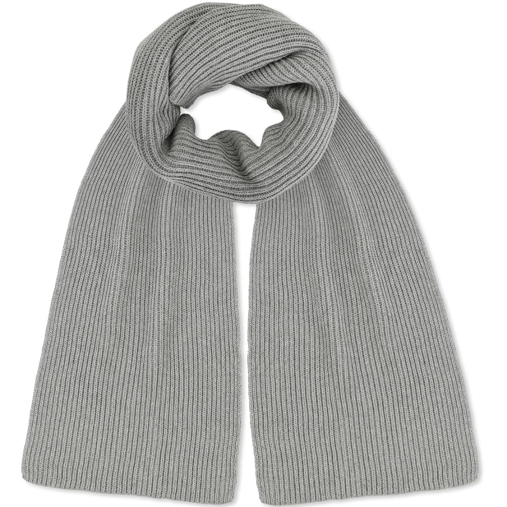 Szal męski w odcieniach szarości, komfortowy i ciepły