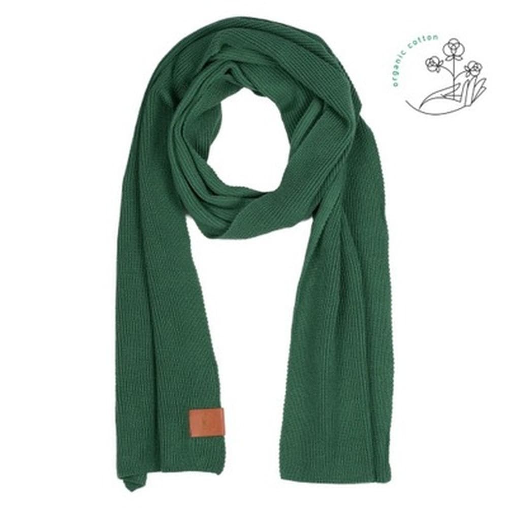 Szalik gładki karminowy damski męski uniwersalny