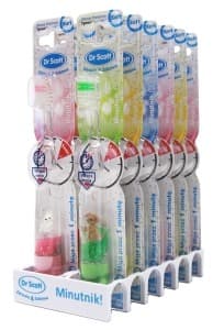 Szczoteczka do zębów dla dzieci z minutnikiem DR SCOTT