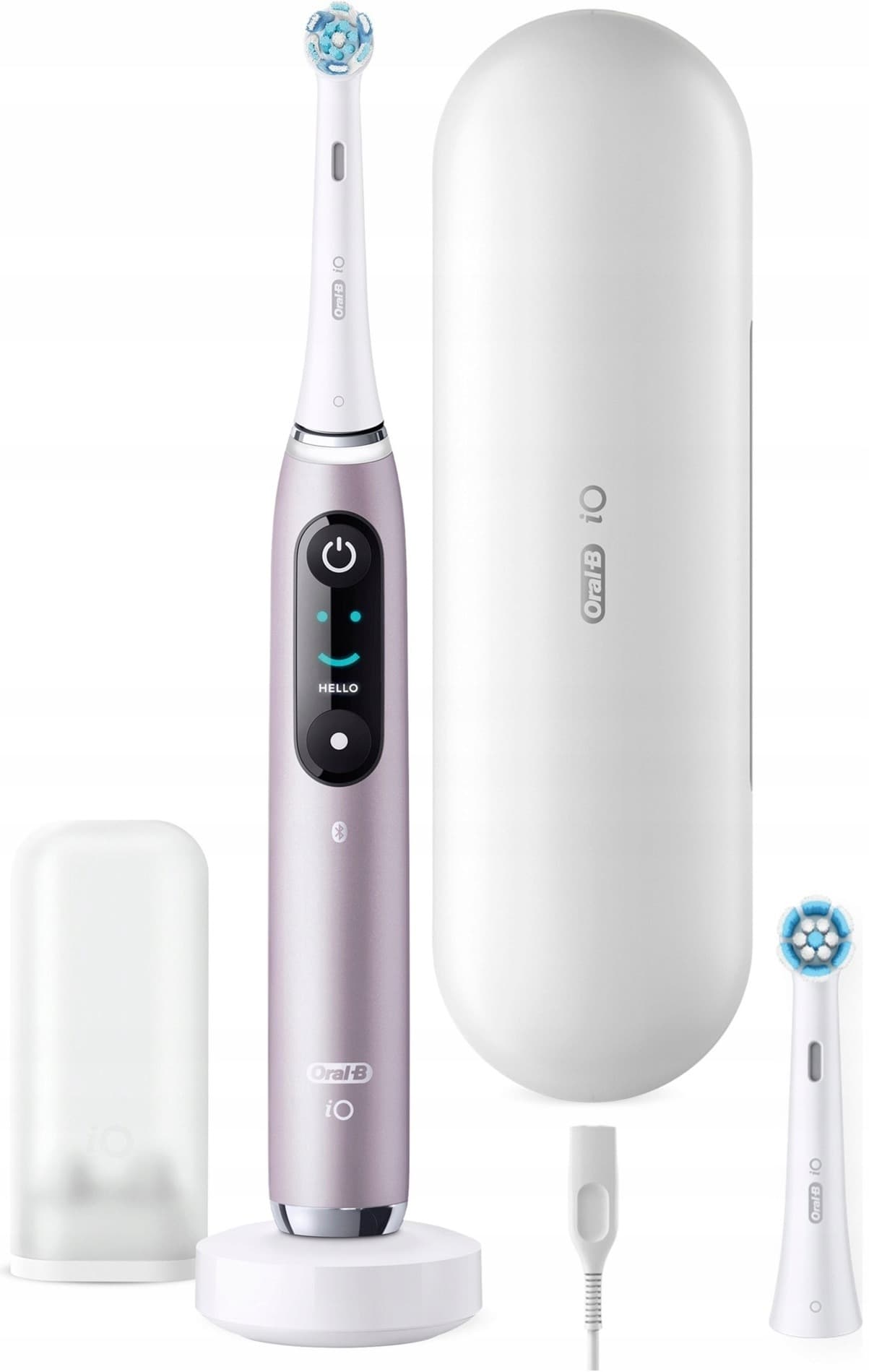 Szczoteczka elektryczna Oral-B iO Series 9 w kolorze różowego kwarcu