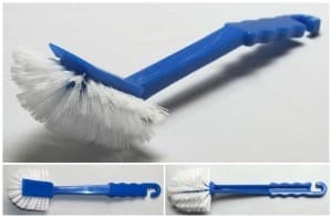 Szczotka do naczyń Sanel AGATA z dozownikiem