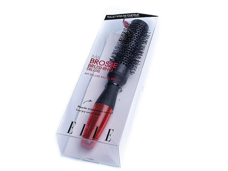 Okrągła szczotka do włosów 25 cm PVC