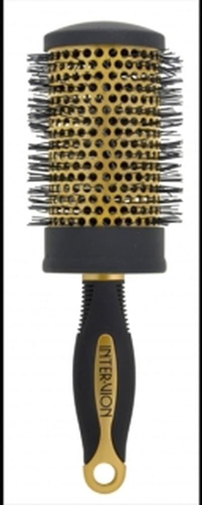 Szczotka węglowa okrągła czarno-złota Inter-V rozmiar 52