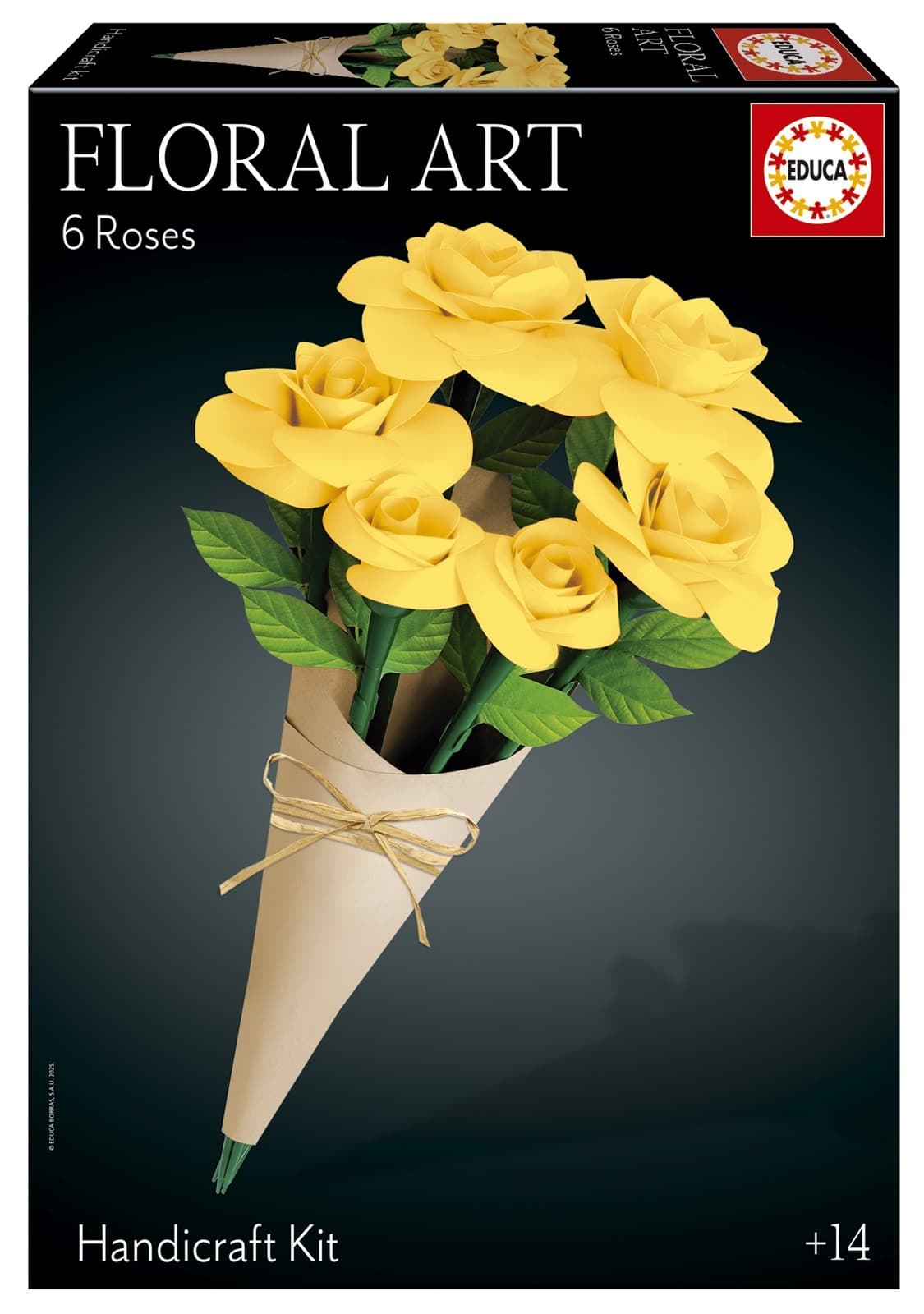 Sztuka kwiatowa Bukiet żółtych Róż 113792