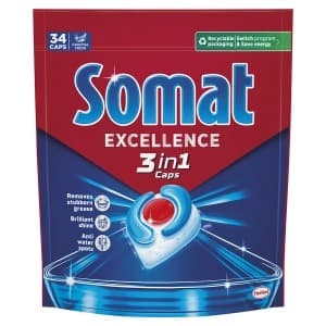 Tabletki do zmywarki Somat Excellence 3w1 34 sztuki