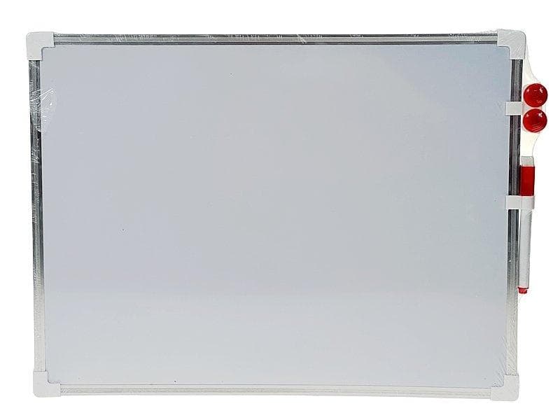 Biała tablica magnetyczna z suchościeralnym flamastrem 41 x 30 cm
