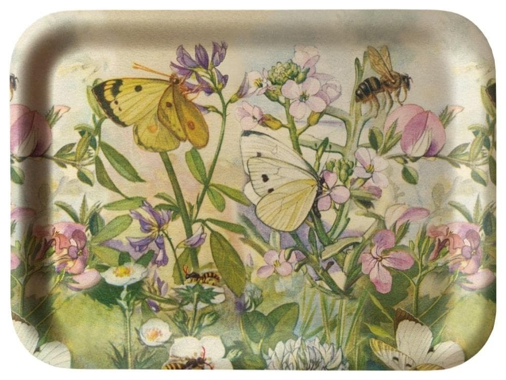 Ozdobna tacka kuchenna Łąka do serwowania