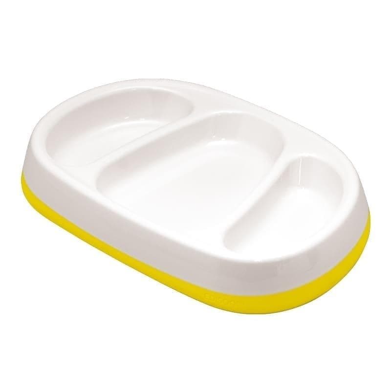 Talerz antypoślizgowy z przegródkami dla dzieci