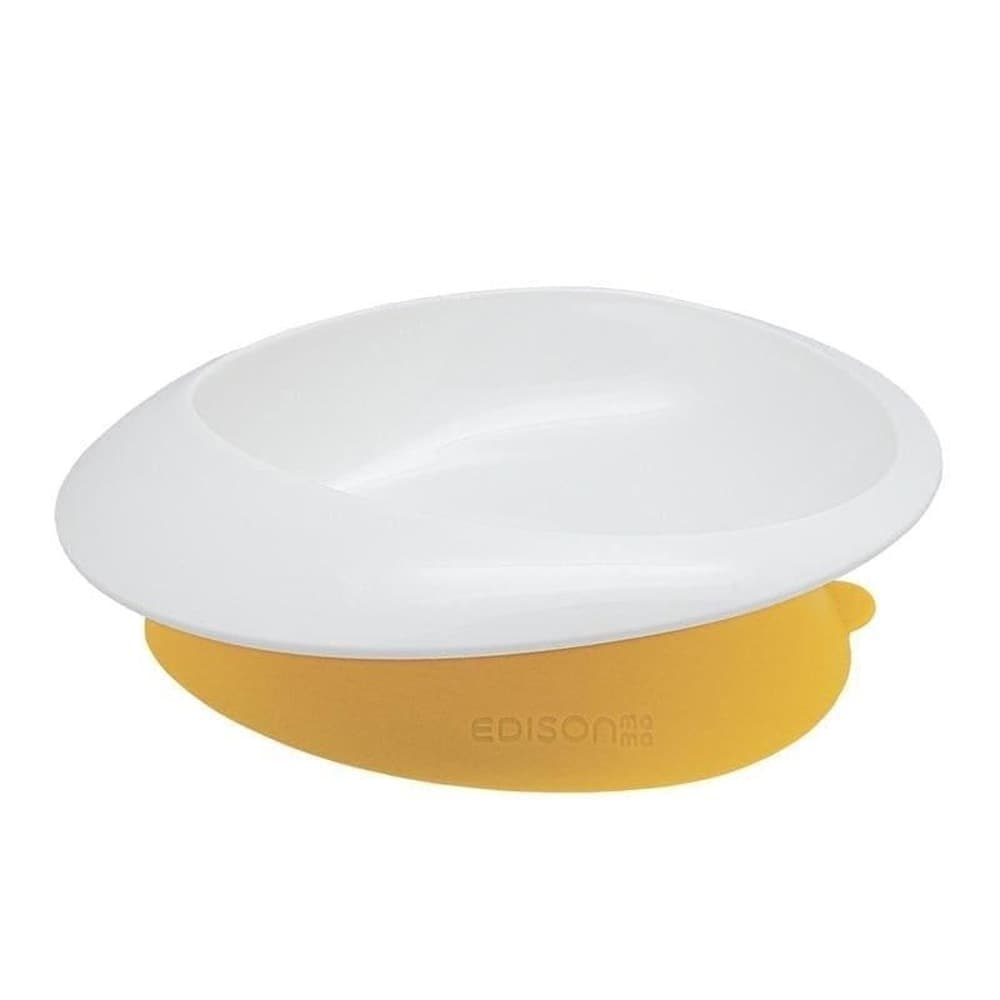 Talerz samoprzylepny dla dzieci ze spadzistym dnem edisonMAMA