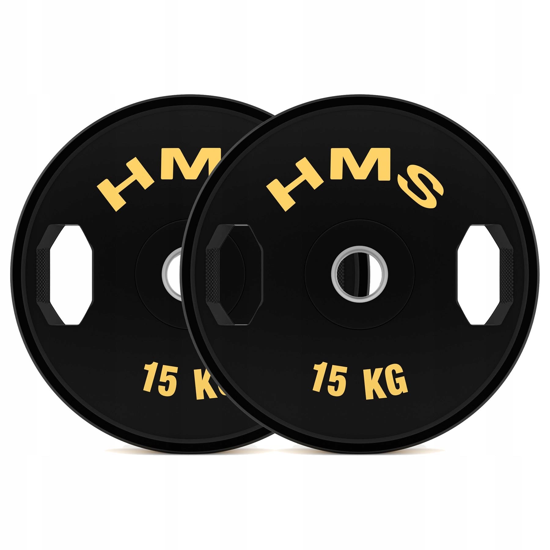 Talerze olimpijskie ogumowane HMS TOG15 2 x 15 kg