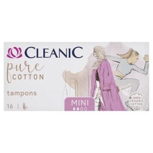 Tampony Cleanic Mini dla komfortu i higieny