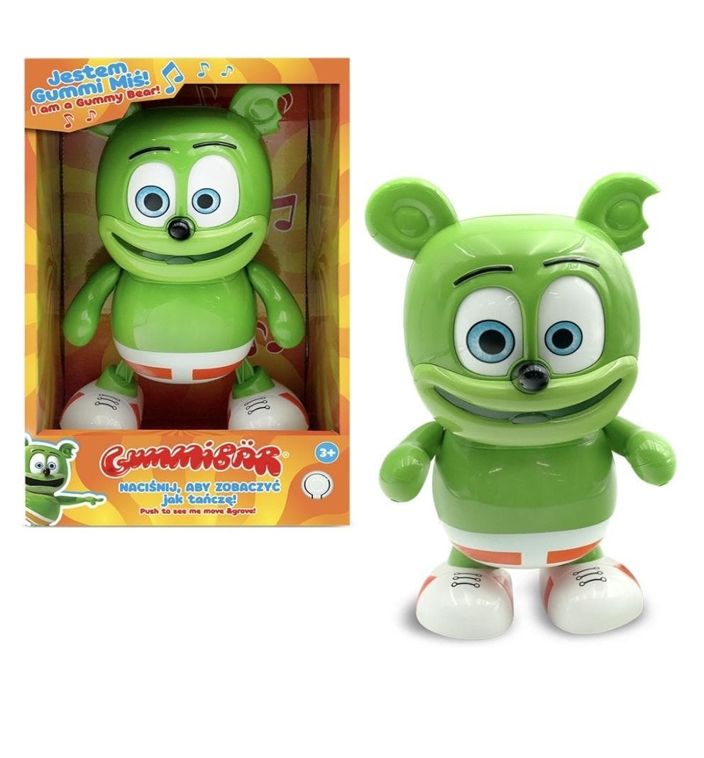 Interaktywny pluszowy miś Gummi śpiewający i tańczący