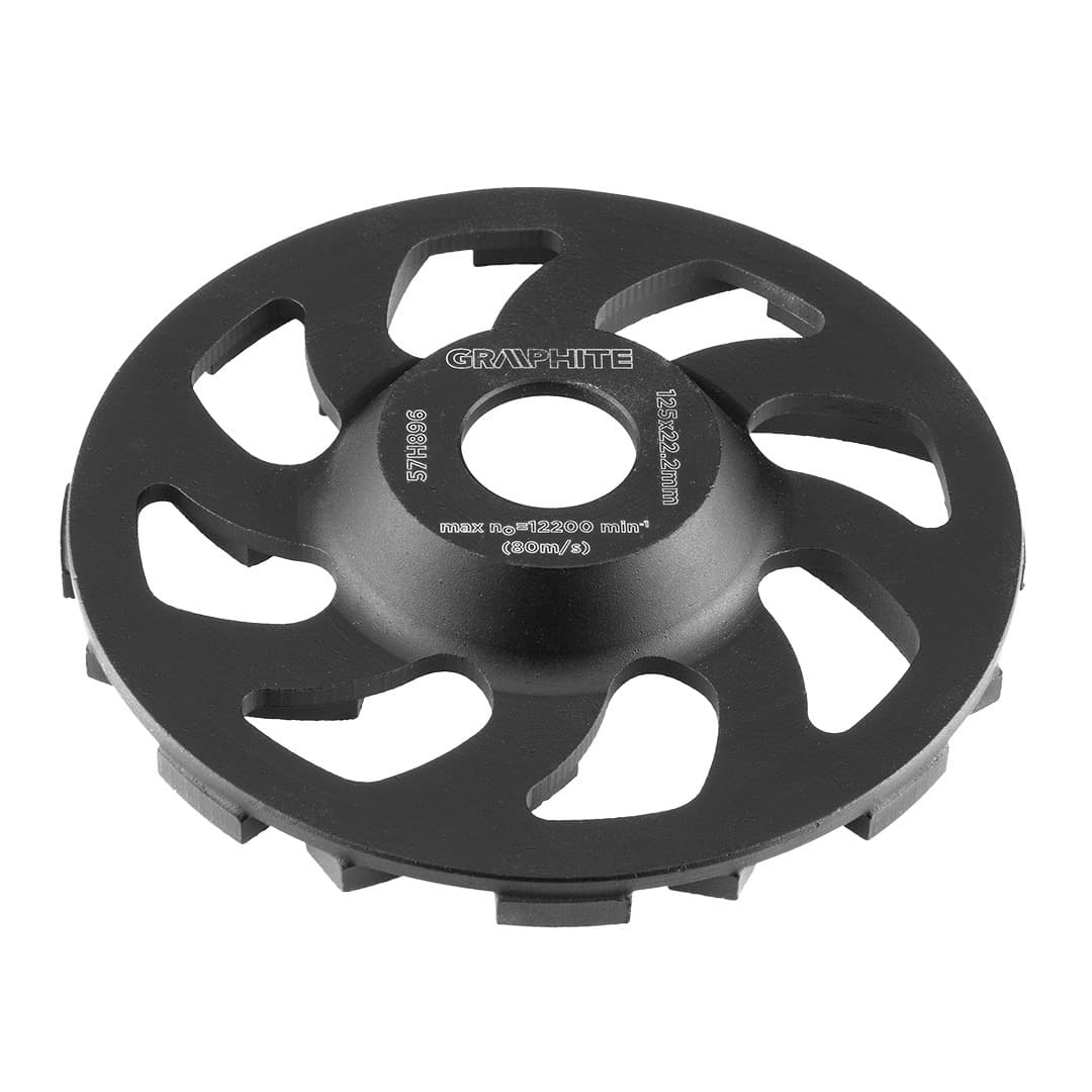 Tarcza diamentowa szlifierska 125 x 22.2 x 5 mm do betonu i kamienia