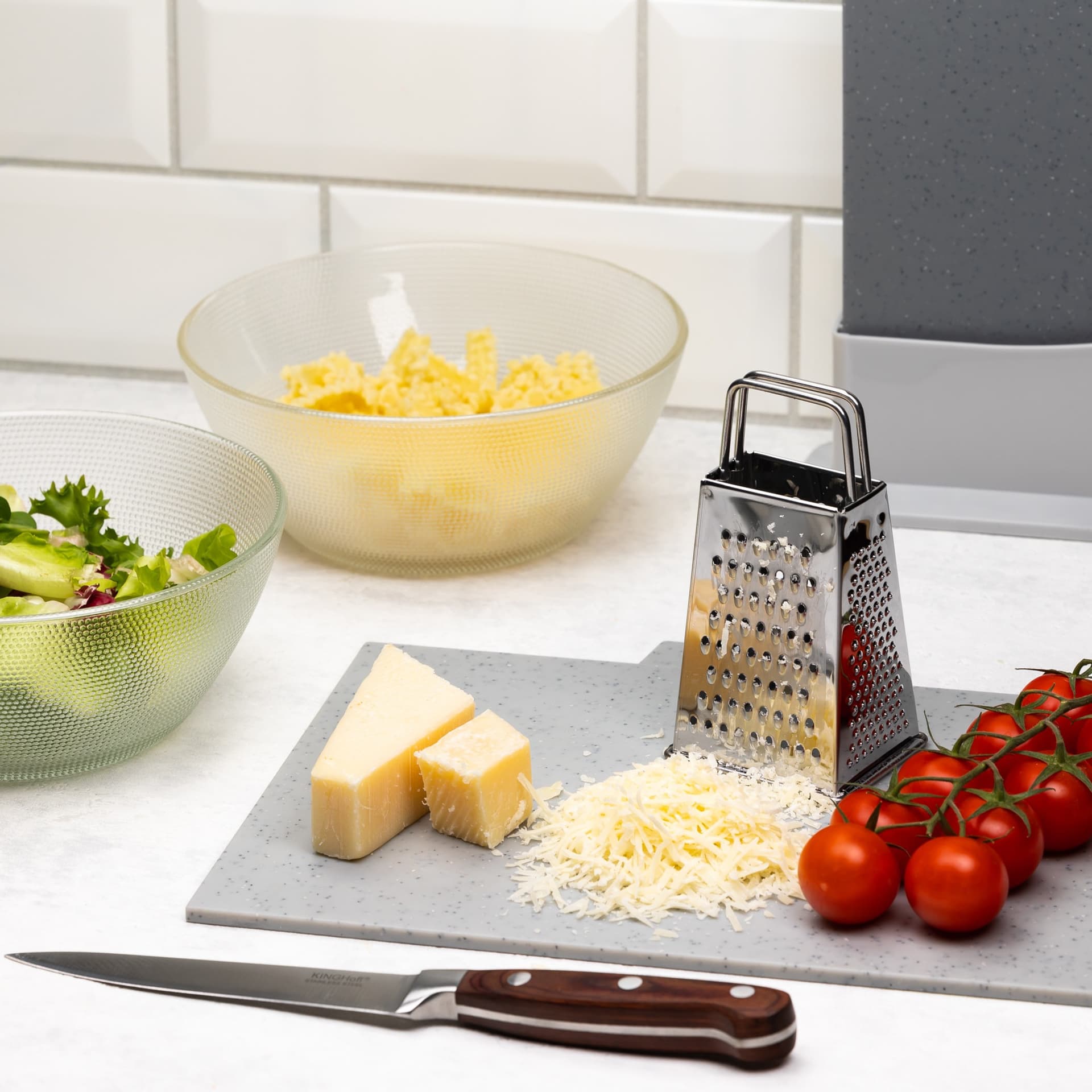 Tarka 4-krawędziowa ze stali nierdzewnej 6,8 x 5,5 x 12,8 cm Kinghoff