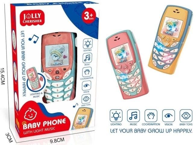 Zabawkowy telefon komórkowy Baby Phone Jolly Cherisher
