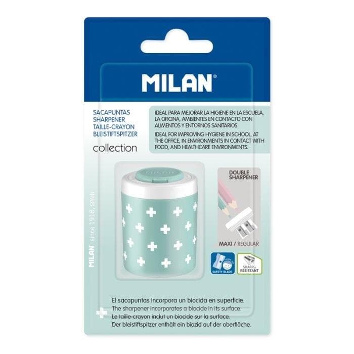 Temperówka Milan Collection Antibacterial zielona