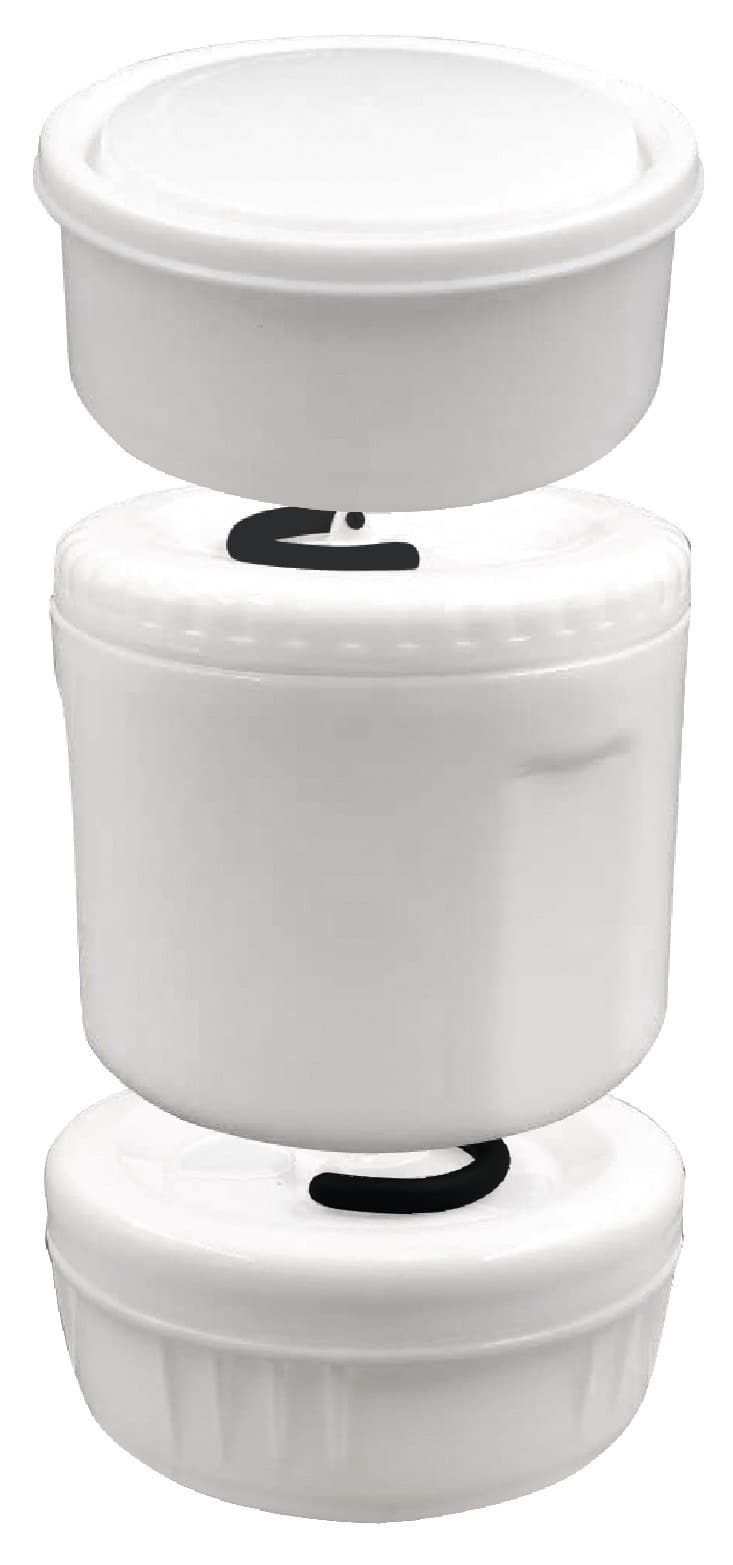 Termos obiadowy stalowy Kinghoff 1,5 l czarny