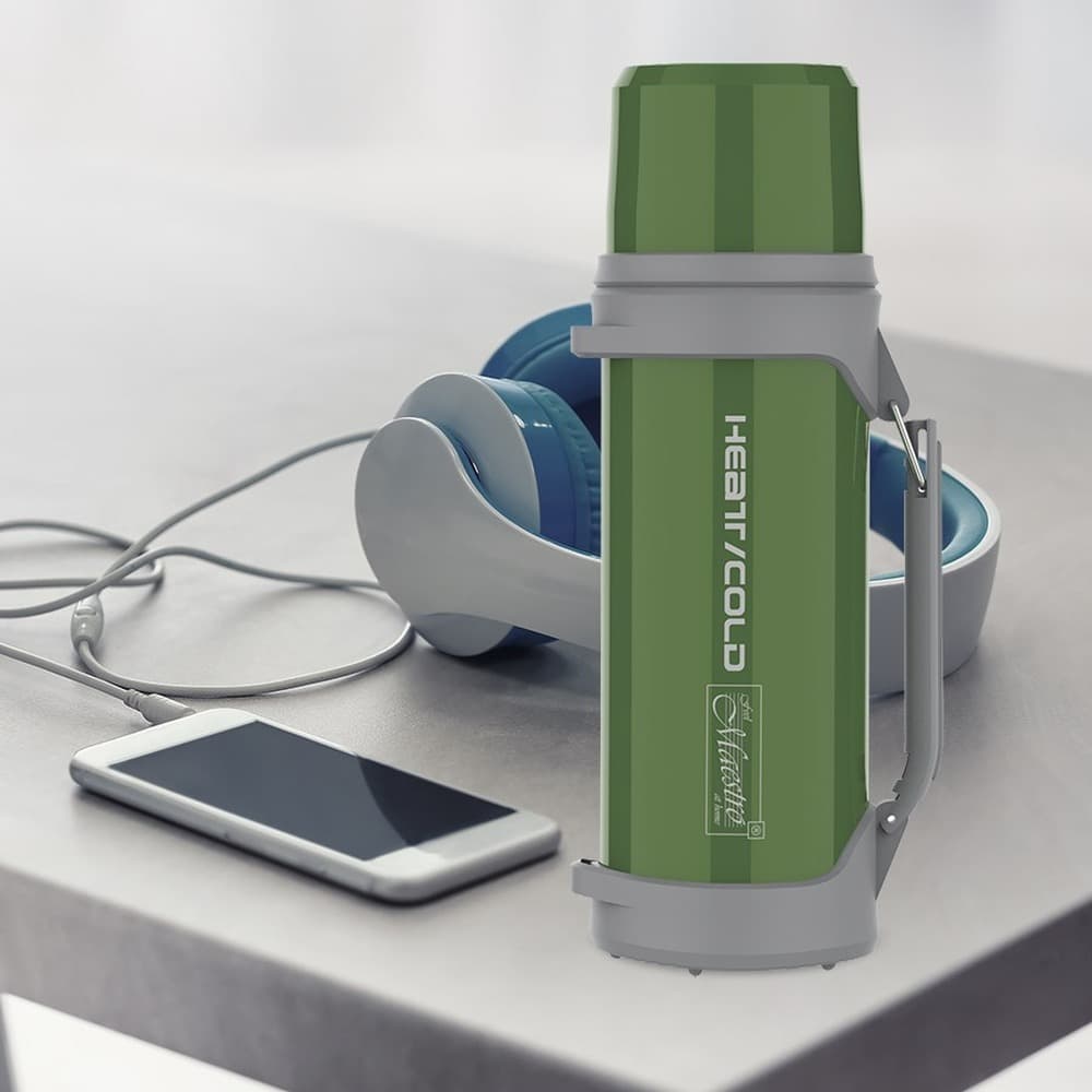 Termos turystyczny Maestro 1,5 litra zielony