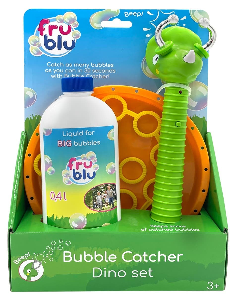 TM Toys Fru Blu Łapacz Baniek Dinozaur - zabawa dla dzieci i dorosłych