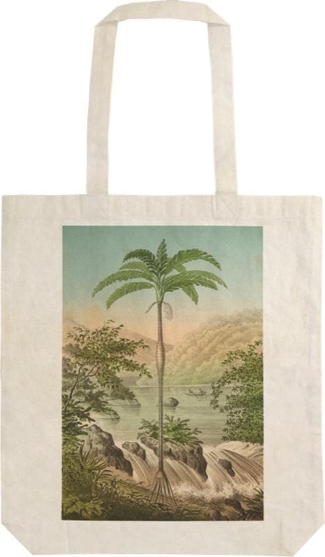 Torba bawełniana Palma Shopperka na ramię ekologiczna